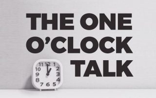 The One O'Clock Talk with Matt Holmes