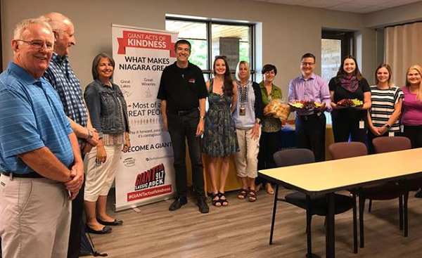91.7 Giant FM Honours FACS Niagara with Giant Acts of Kindness Program